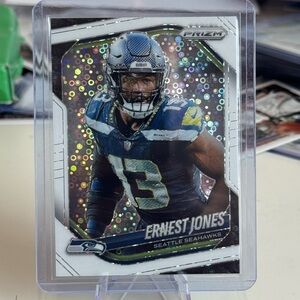 🔥 2025 Ernest Jones Panini Prizm White Disco Prizm card.